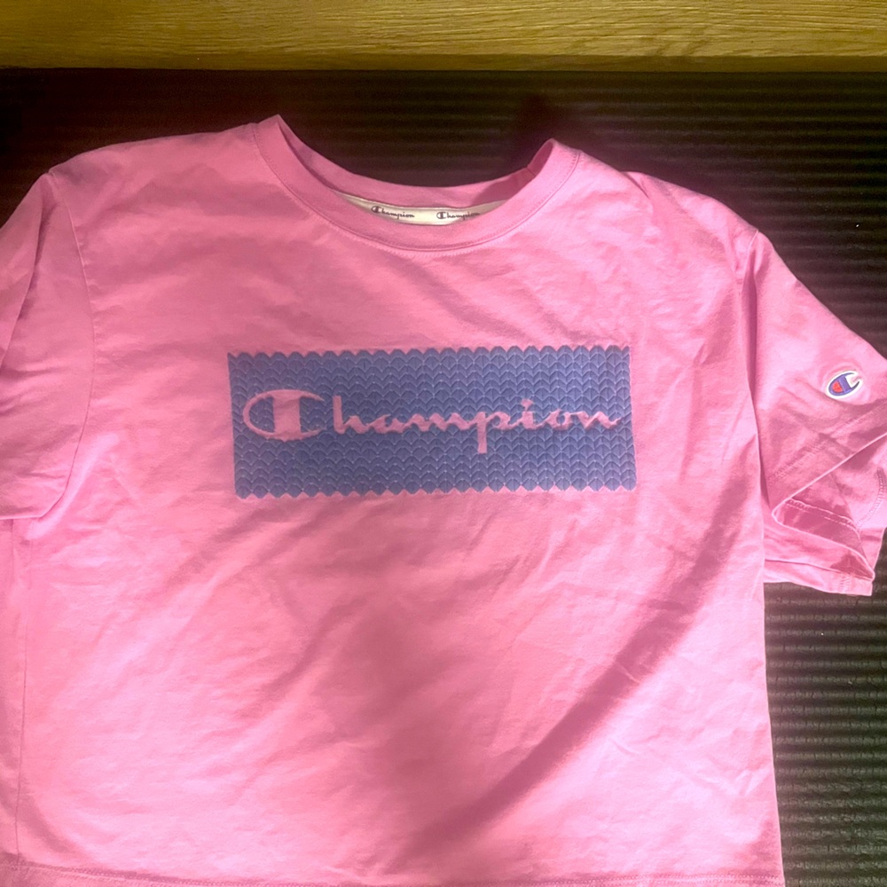 Womens Lg Champion crop top
